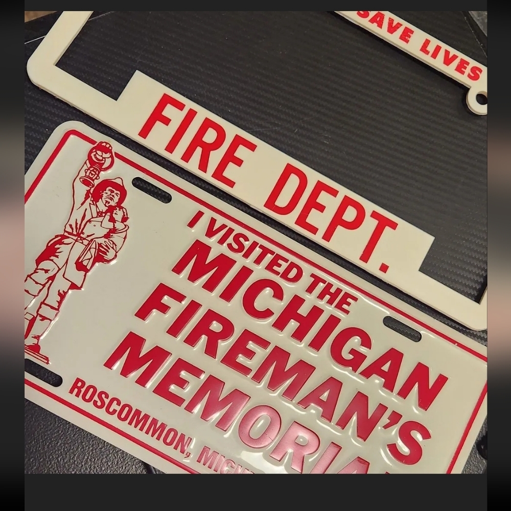 Vintage booster plate & frame